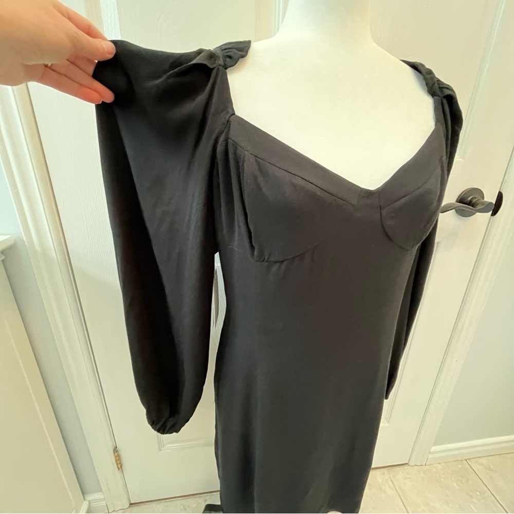 Wilfred Juliet Corset Novella Smocked Milkmaid Puffed Sleeve Dress 14 Edwardian - Picture 6 of 17